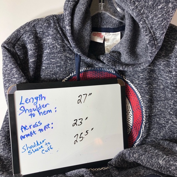 Marvel Avengers Captain America Mens hoodie XL - Picture 5 of 7